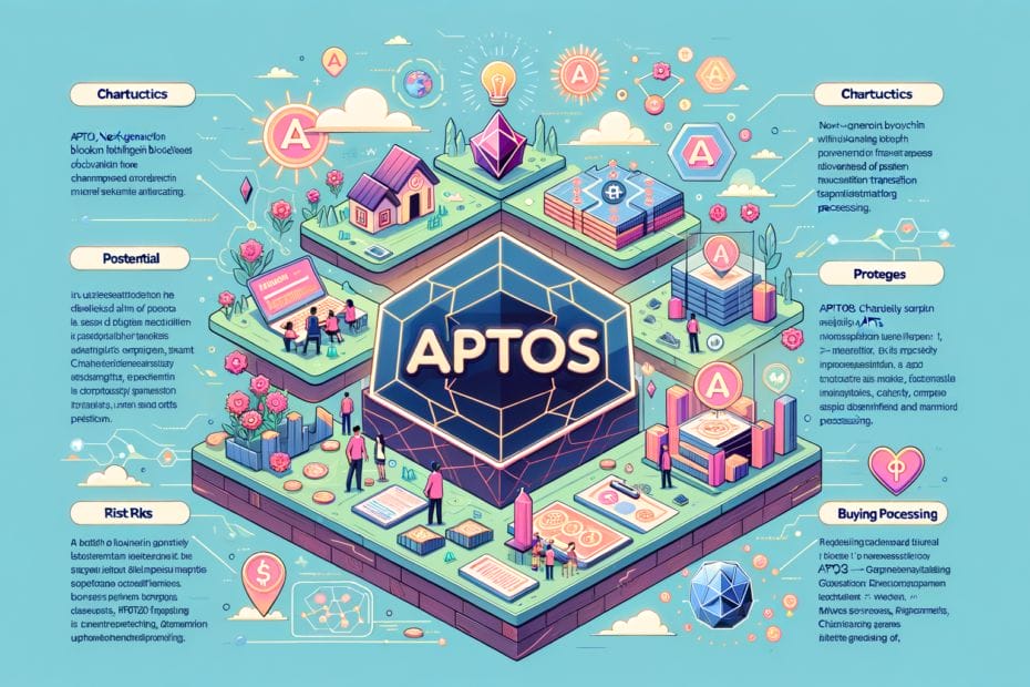 Aptos (APT) は、安全性とスケーラビリティを重視した新世代レイヤー1ブロックチェーン。Facebookが開発したMove言語を採用し、高速なトランザクション処理を実現。DeFi、NFT、Web3ゲームなど、幅広いユースケースで注目されています。Aptosの特徴、将来性、リスク、購入方法などをわかりやすく解説します。