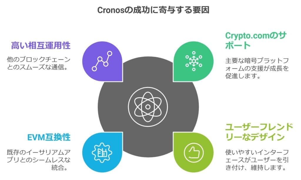 CRONOSの成功に寄与する要因