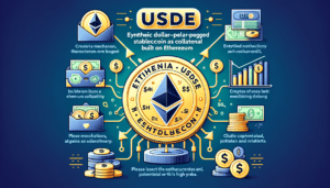 Ethena USDe (USDE) は、イーサリアム上に構築された合成ドルペッグ型ステーブルコインです。ETHを担保に発行され、高い利回りが特徴です。本記事では、USDEの仕組み、特徴、将来性、リスクなどをわかりやすく解説します。