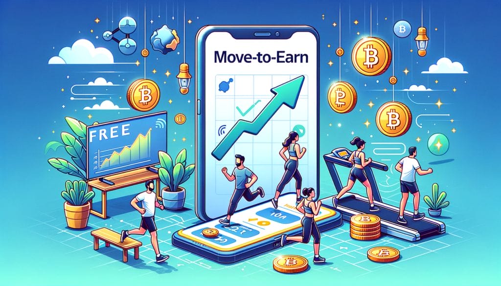 Move-to-Earn (M2E) で運動しながら暗号通貨を稼ごう！おすすめの無料Move-to-Earnゲームアプリを紹介します